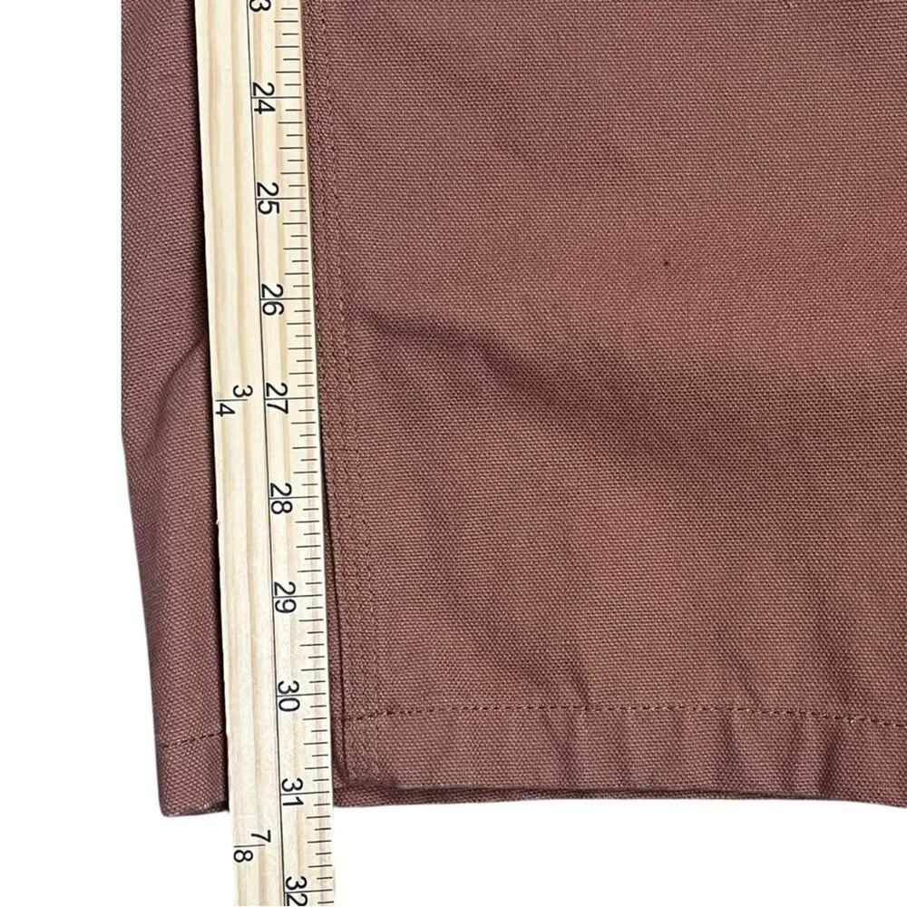 Liberty Bib Overalls Brown Canvas Workwear Mens 38x30 Casual Farm Relaxed NWOT - Picture 8 of 12